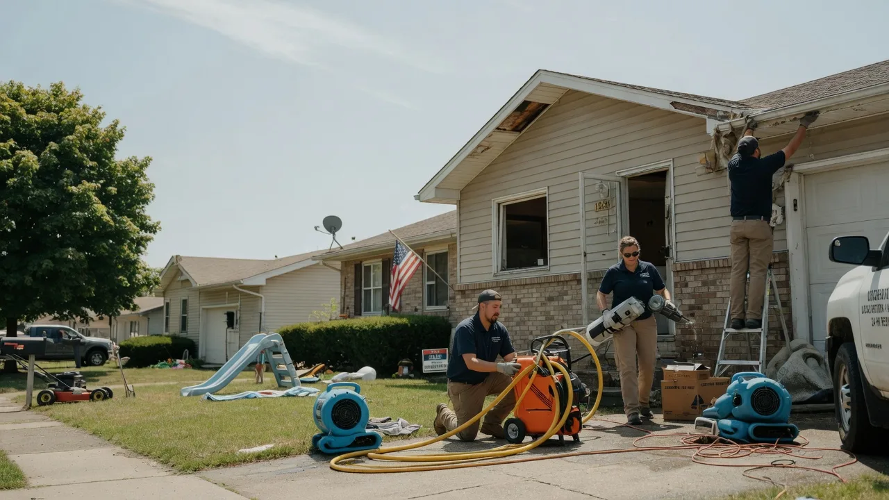 Water Damage Restoration in Pickerington, OH near me